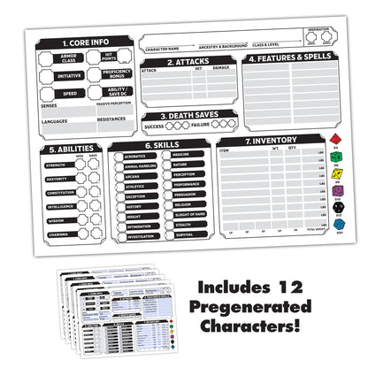 Class Cheat Sheets For D&D 5.5 (2024)